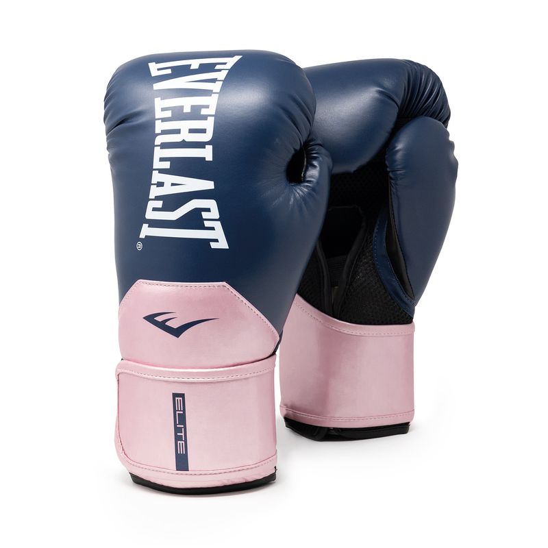 EVERLAST - Guantes 12 oz De Boxeo Everlast Elite 2 Azul-Rosa