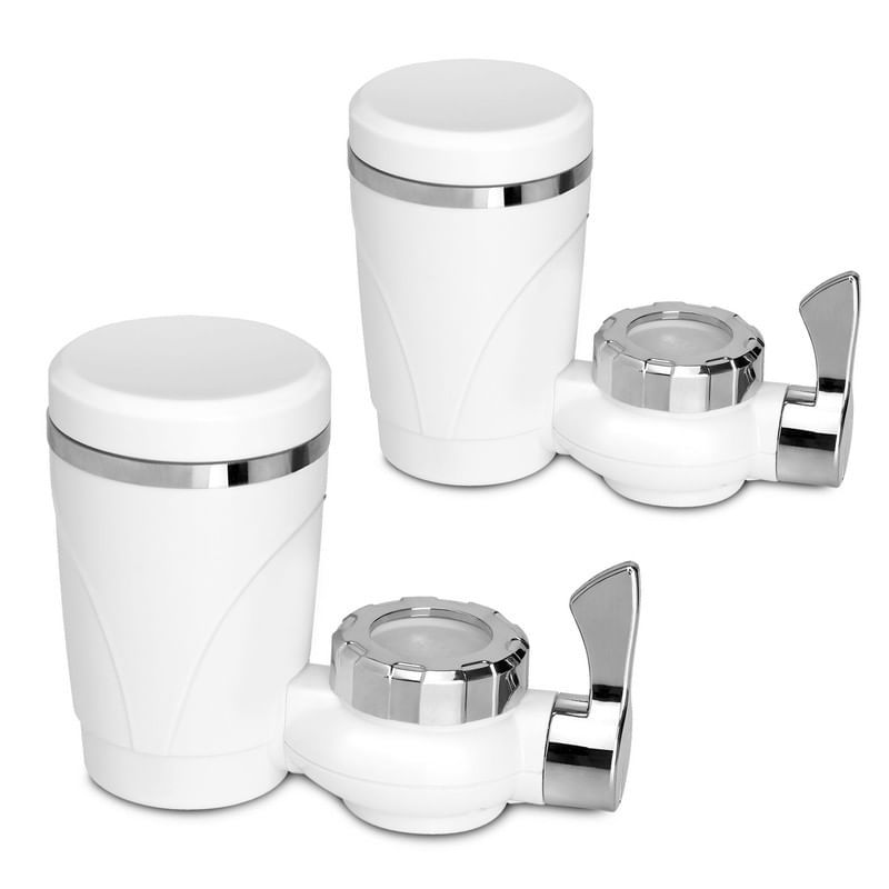 CHEF MASTER - Set X2 Filtros de Agua para Grifo con 7 Niveles Filtración