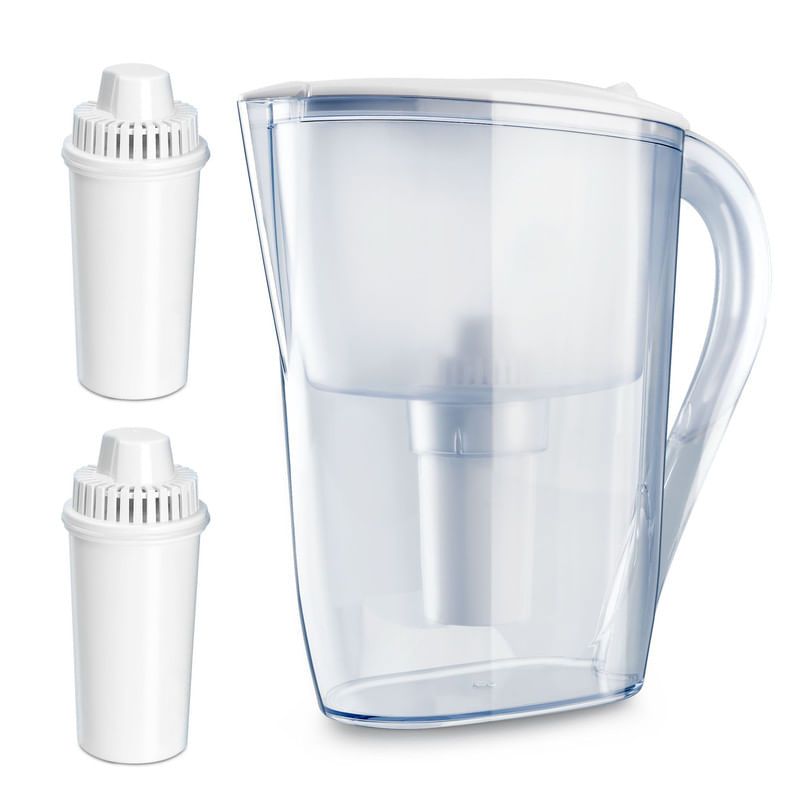 CHEF MASTER - Combo 1 Jarra Purificadora Agua 26L + 2 Filtros Repuesto