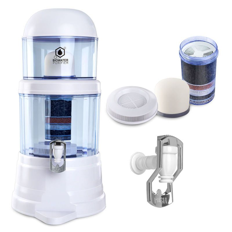 CHEF MASTER - Filtro de agua Chef Master + 4 Repuestos Filtros + Llave
