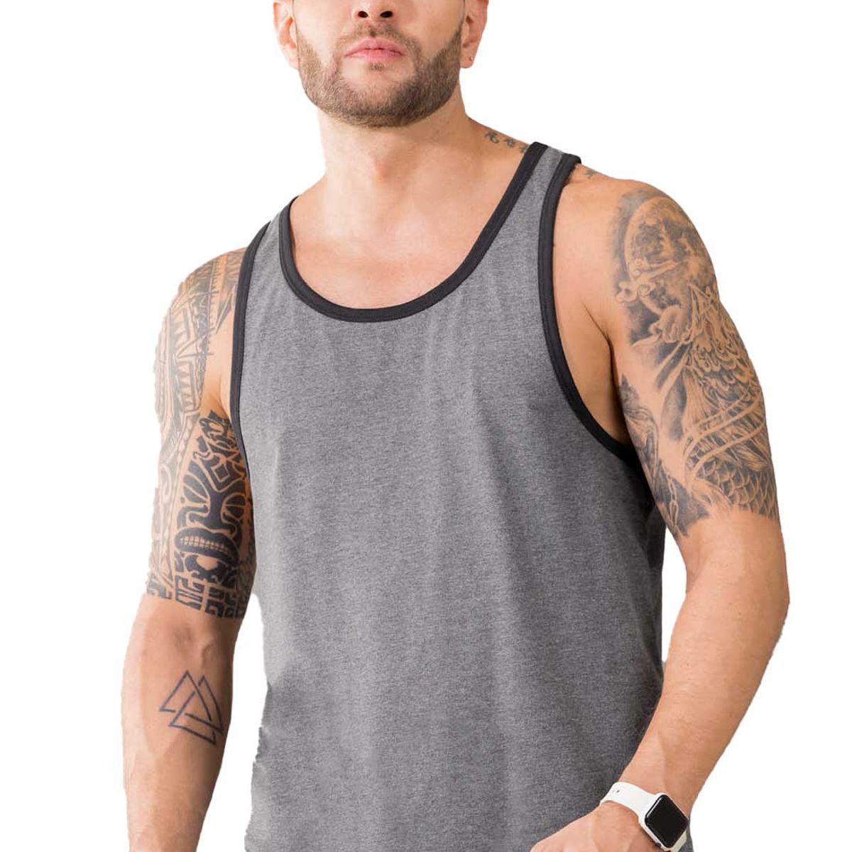 MARKETING PERSONAL - Camisilla Hombre Negro Mp 1944
