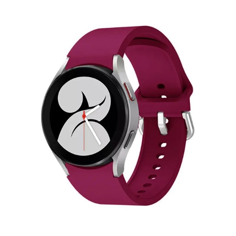 GENERICO - Correa Pulso Silicona Compatible Samsung Watch 7 ( watch 4,5,5pro, 6)