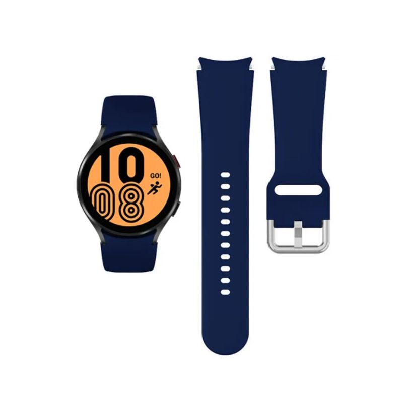 GENERICO - Correa Pulso Silicona Compatible Samsung Watch 7 ( watch 4,5,5pro, 6)
