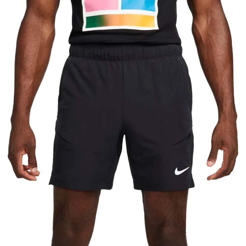 NIKE - Pantaloneta Nike Court Advantage-Negro