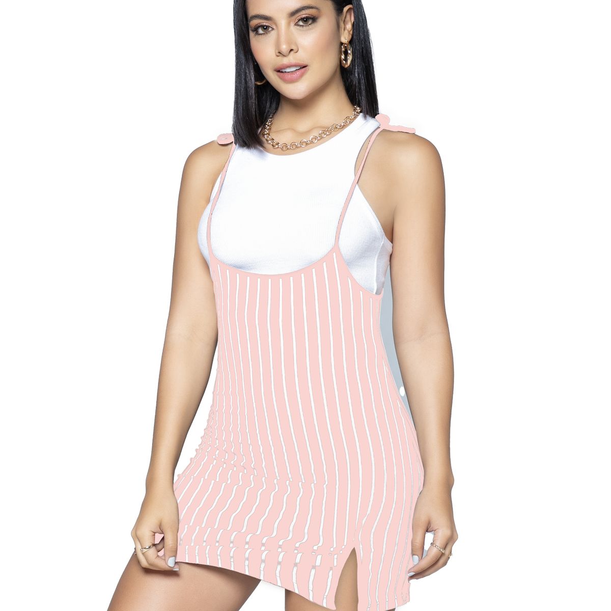 MARKETING PERSONAL - Jardinera Corta Mujer Multicolor Mp 9500