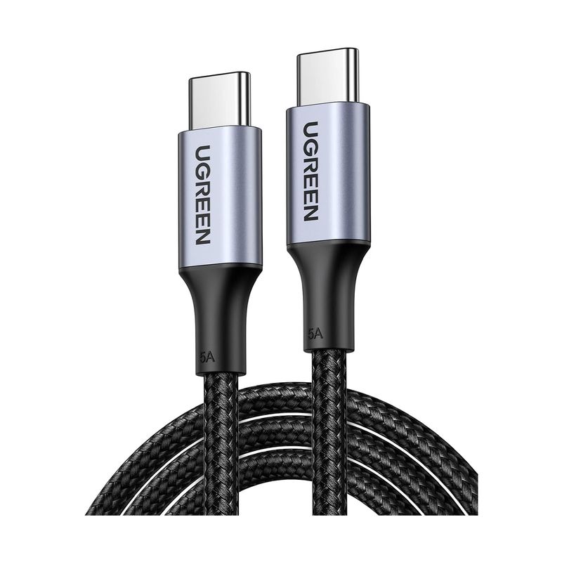 UGREEN - Cable Usb C 3m 100w Carga Rápida Celular Pc Trenzado Ugreen