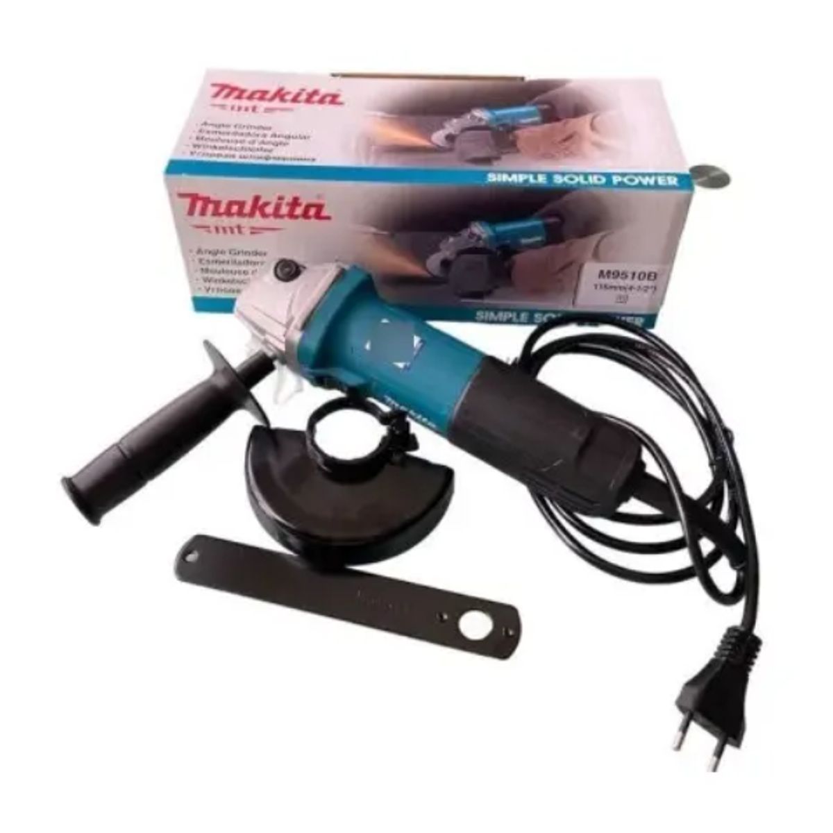 MAKITA - Pulidora De 4 1/2 Profesional 850w 11000 Rpm Makita M9510B