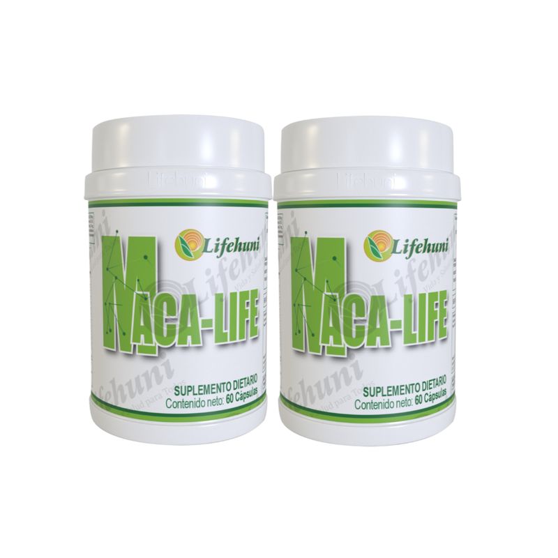 LIFEHUNI - Promoción Maca Life Lifehuni Suplementos Dietarios x2