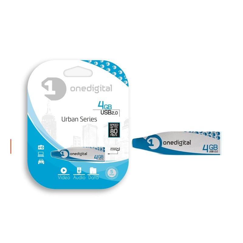ONEDIGITAL - Memoria Usb 2.0 4 gb Onedigital Original