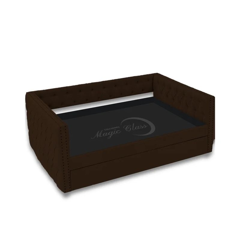 MAGIC CLASS - CAMA NIDO NEMESIS DUPLEX 140X190 MICROFIBRA CAFÉ
