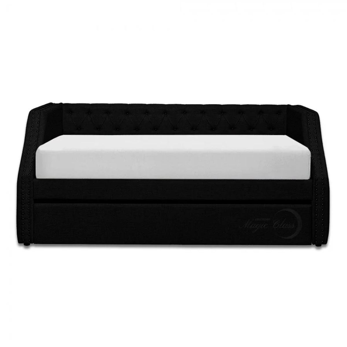 MAGIC CLASS - CAMA NIDO SPACE´S DUPLEX 100X190 MICROFIBRA NEGRO