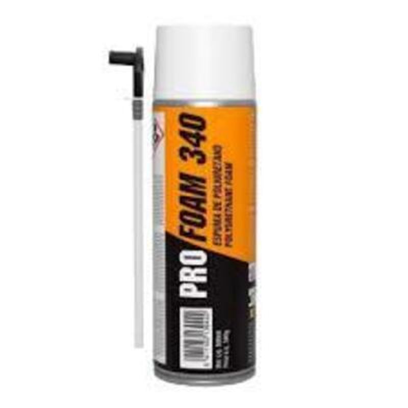 GENERICO - espuma  expansiva de poliuretano pro foam 340 x500ml