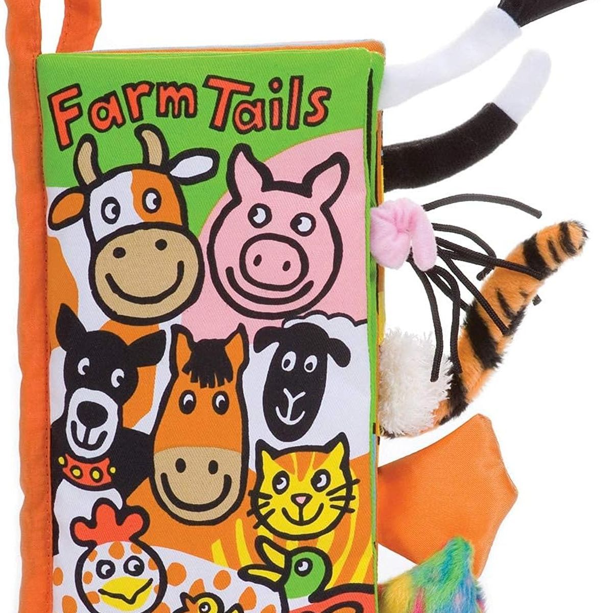 IKSA - Libro Sensorial Suave Para Bebe con Temática de Granja