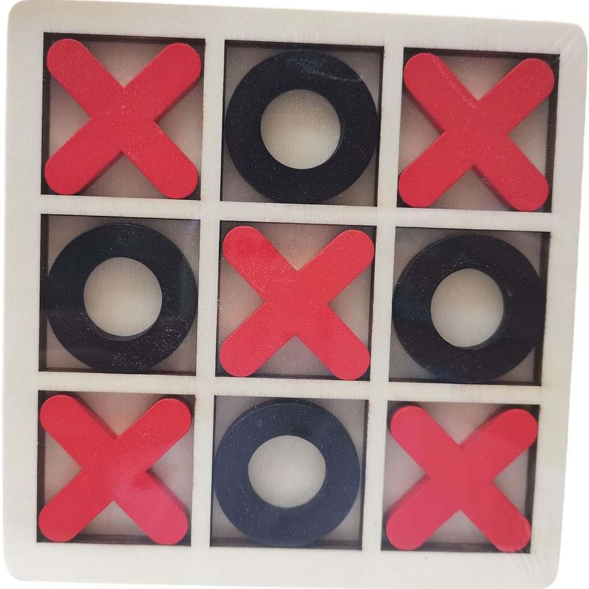 IKSA - Triqui Juego De Mesa Didáctico En Madera Fina Decoración