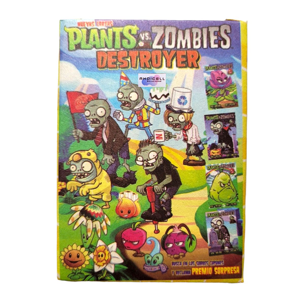 GENERICO - 150 Cartas de Juego Coleccionables Plantas vs Zombies
