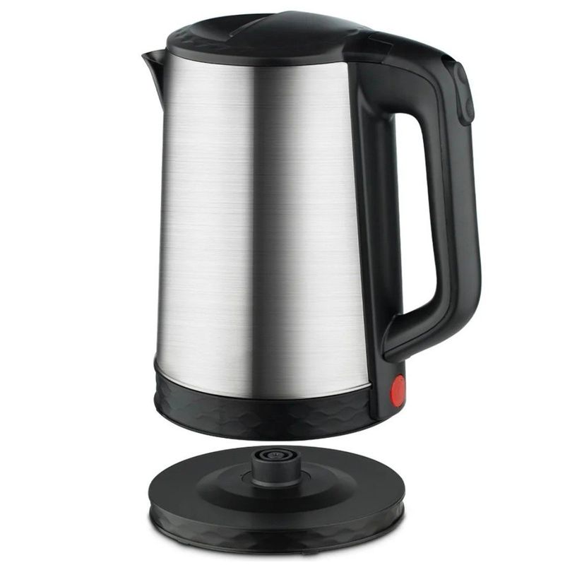 GENERICO - Hervidora agua eléctrica 2.5litros sin BPA acero automatica 1500 watts