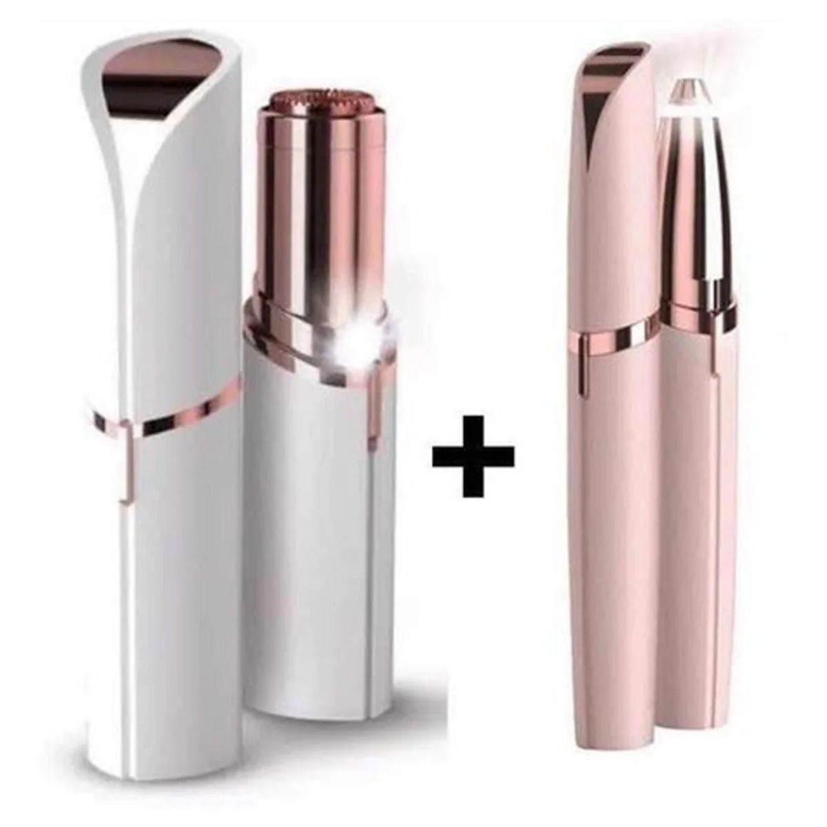 FLAWLESS - Combo Depilador Facial bozo + Cejas Recargable