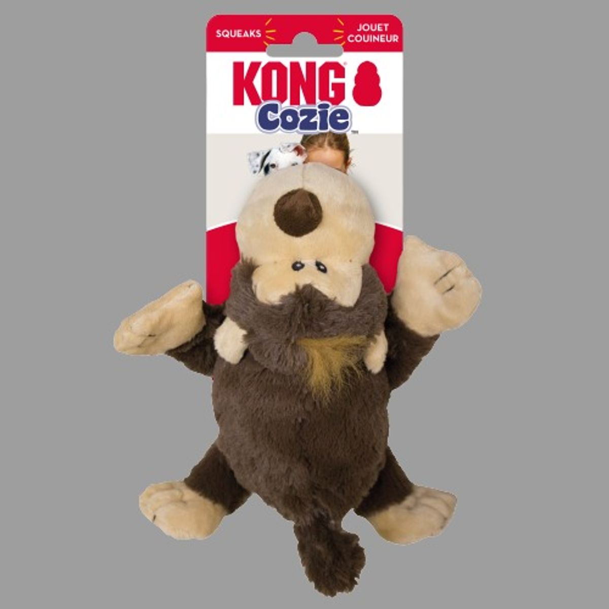 KONG COMPANY - KONG Cozie Peluche para Perro ref Mico talla M