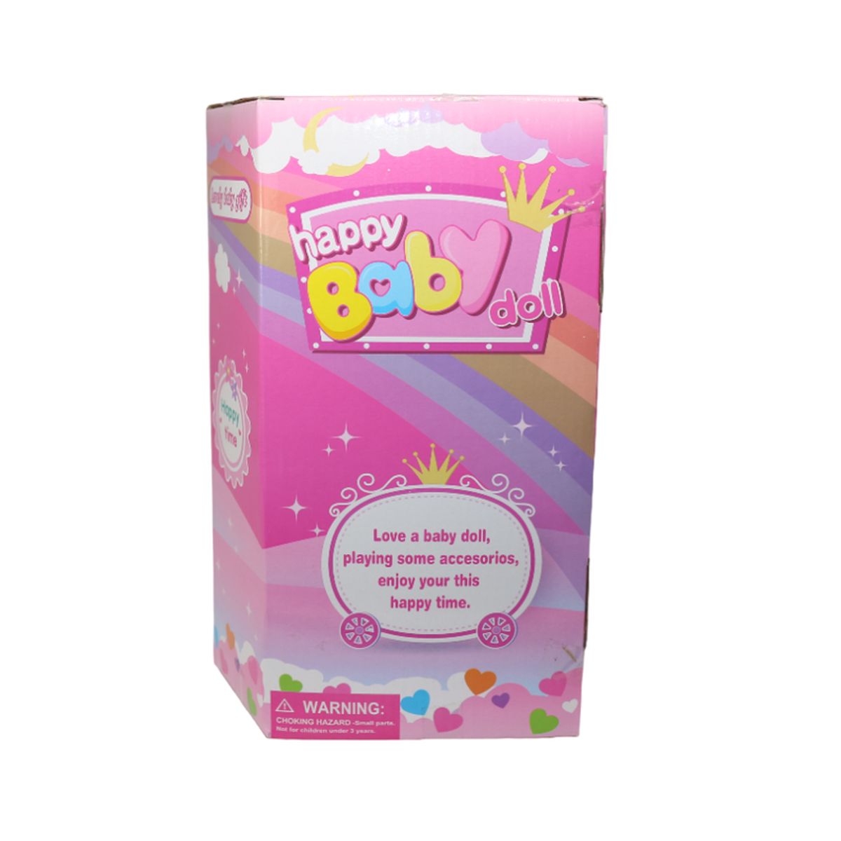 JUGUETELANDIA - MUÑECO HAPPY BABY 4 SONIDOS CAJA