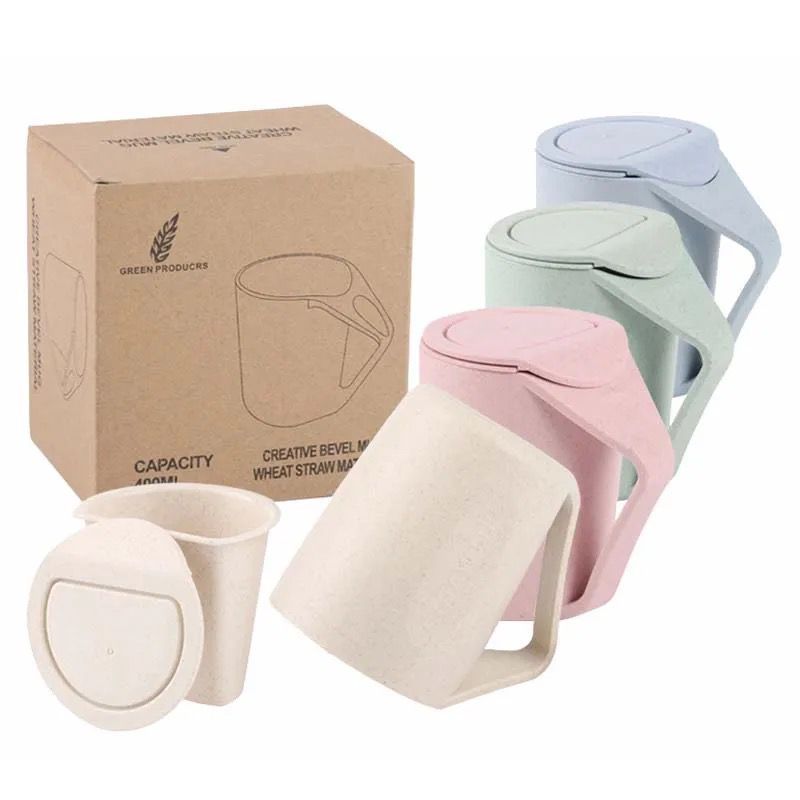 GENERICO - TAZA INFUSIÓN FIBRA DE TRIGO ECOLOGICA ROSA