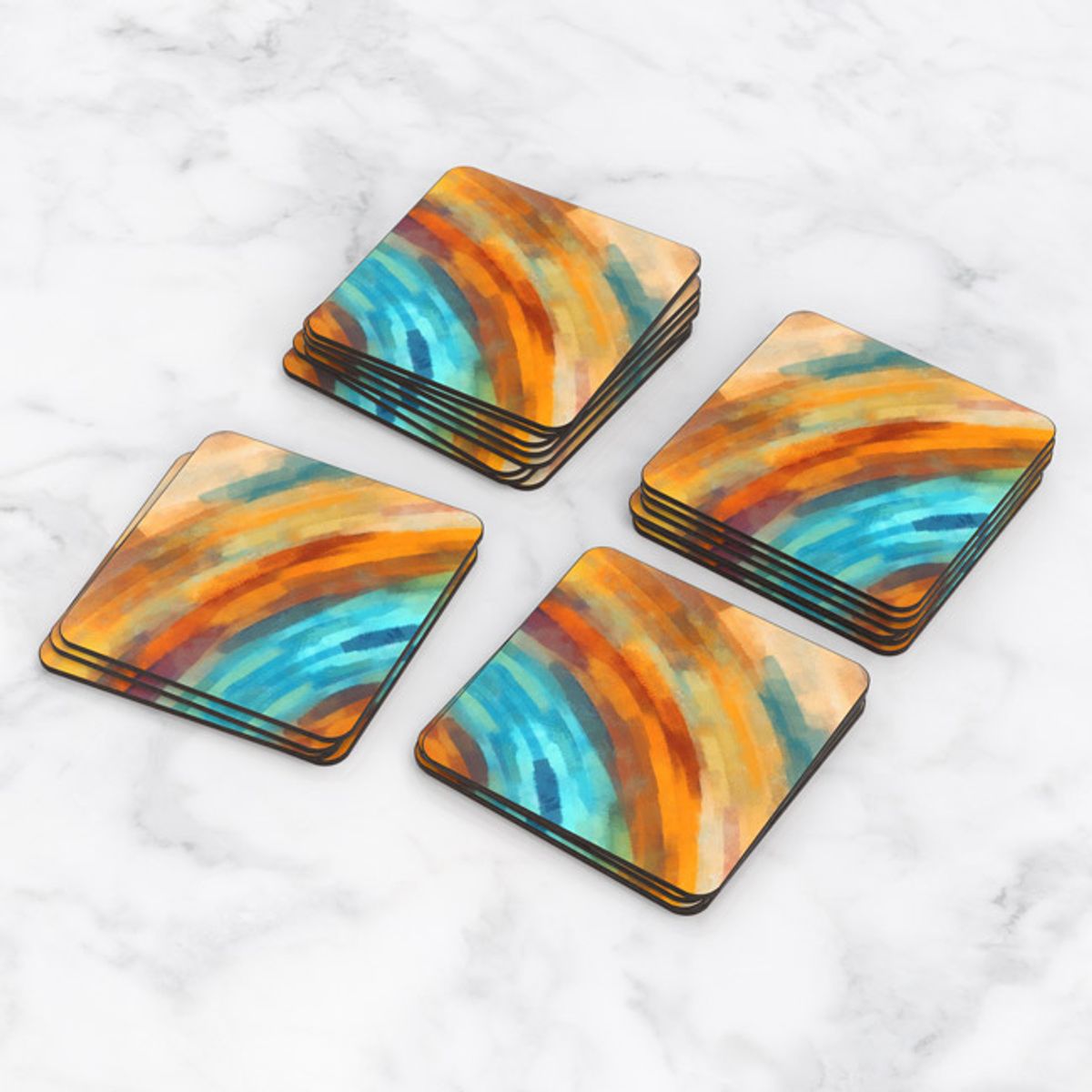 TAYRONA STORE - Portavasos Set x 6 Abstracto 178