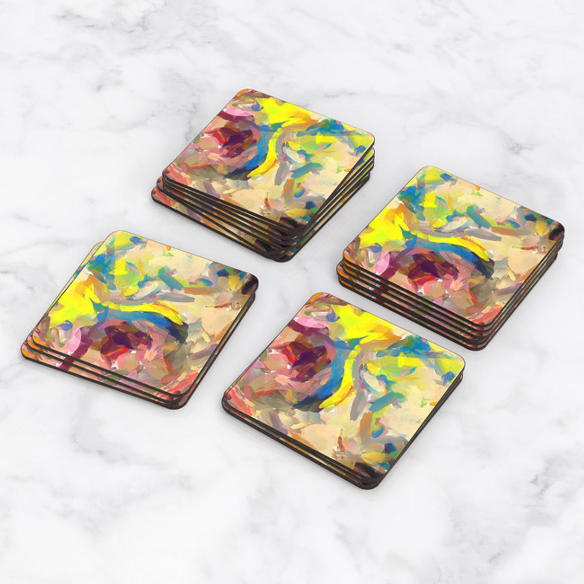 TAYRONA STORE - Portavasos Set x 6 Abstracto 176