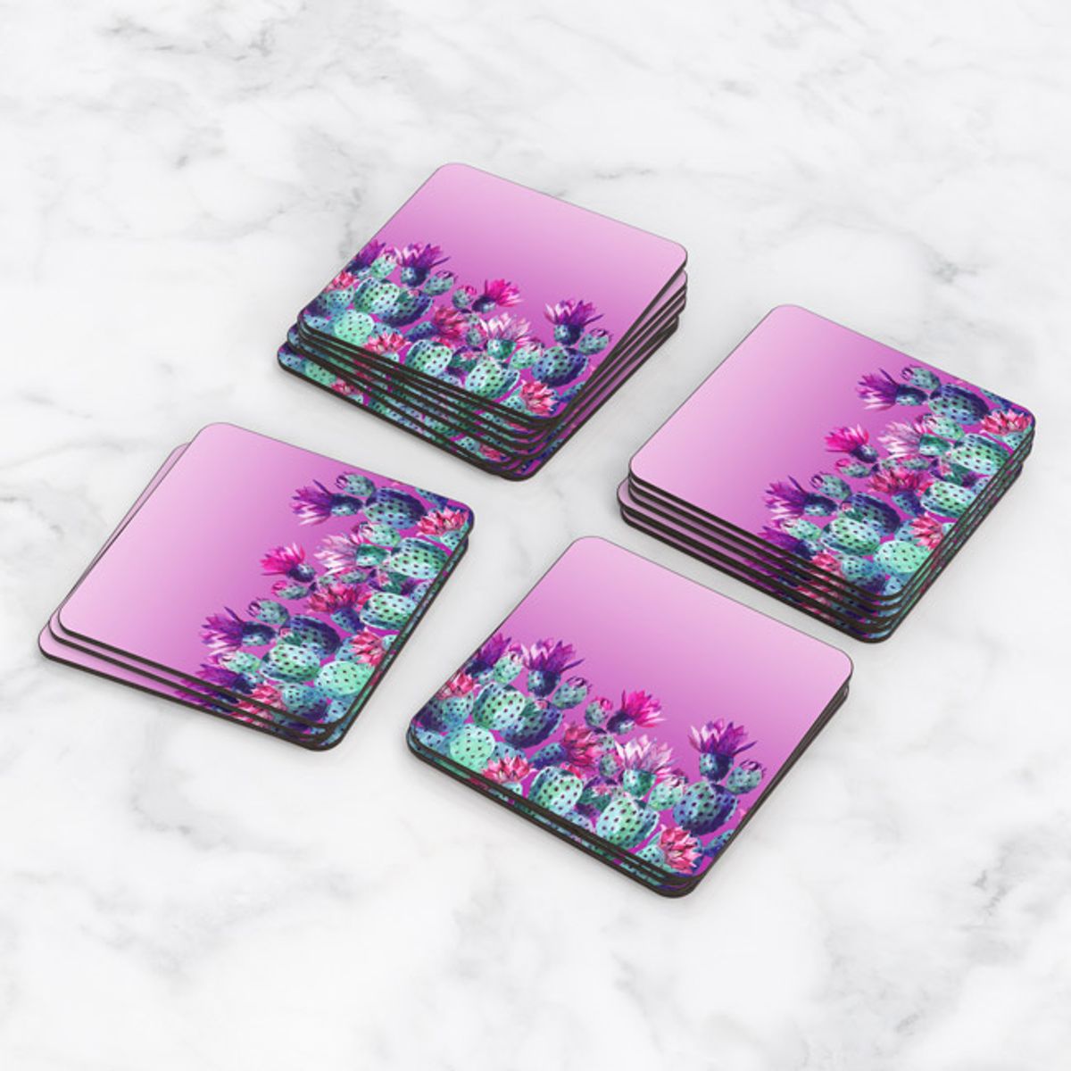 TAYRONA STORE - Portavasos Set x 6 Cactus 06