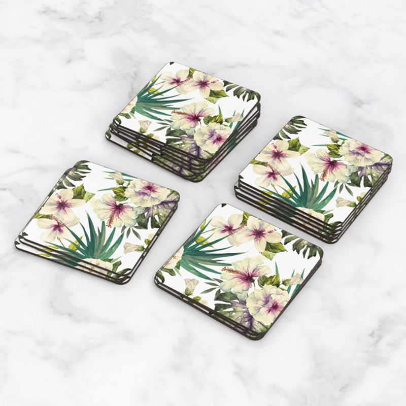 TAYRONA STORE - Portavasos Set x 6 Flores 212