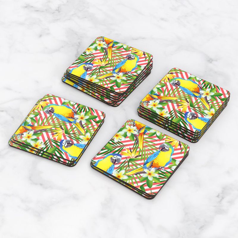 TAYRONA STORE - Portavasos Set x 6 Flores 242