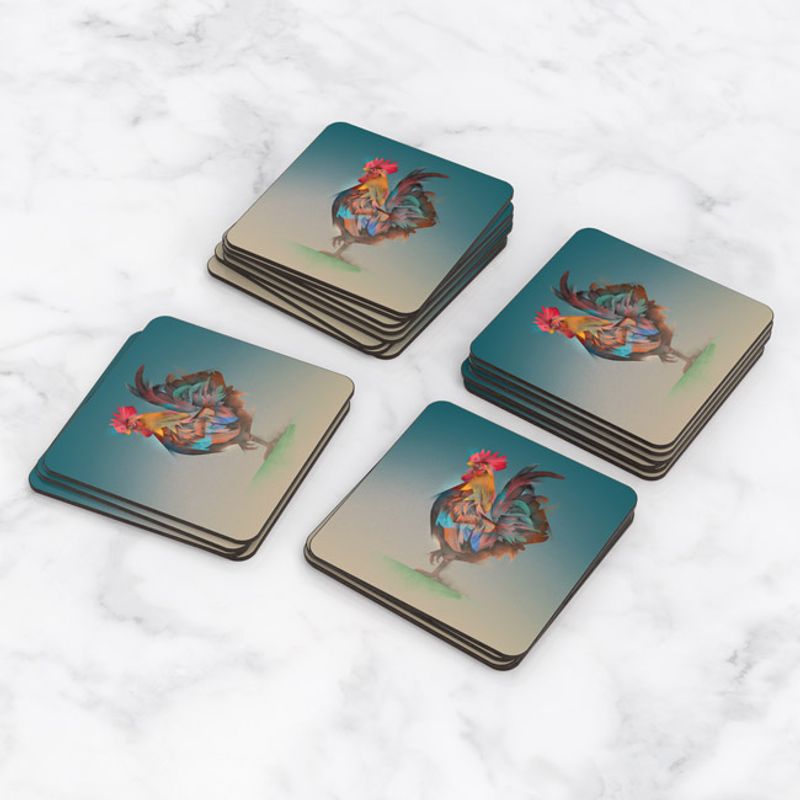 TAYRONA STORE - Portavasos Set x 6 Gallo 13