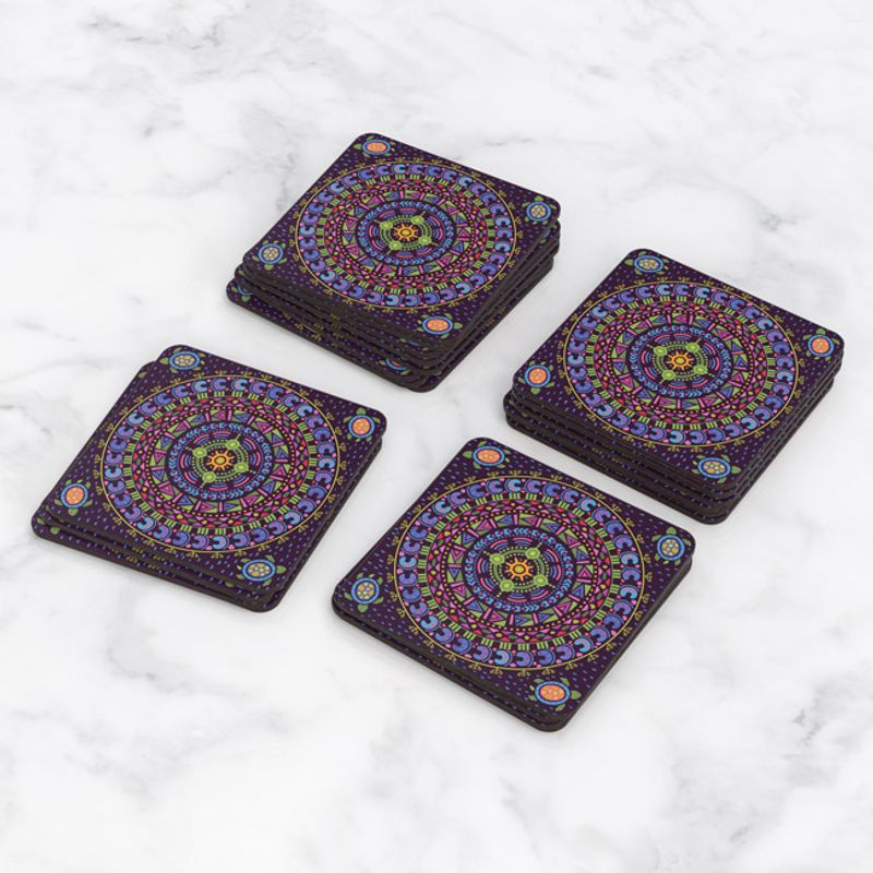 TAYRONA STORE - Portavasos Set x 6 Mándala 236
