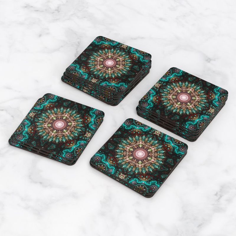 TAYRONA STORE - Portavasos Set x 6 Mándala 248