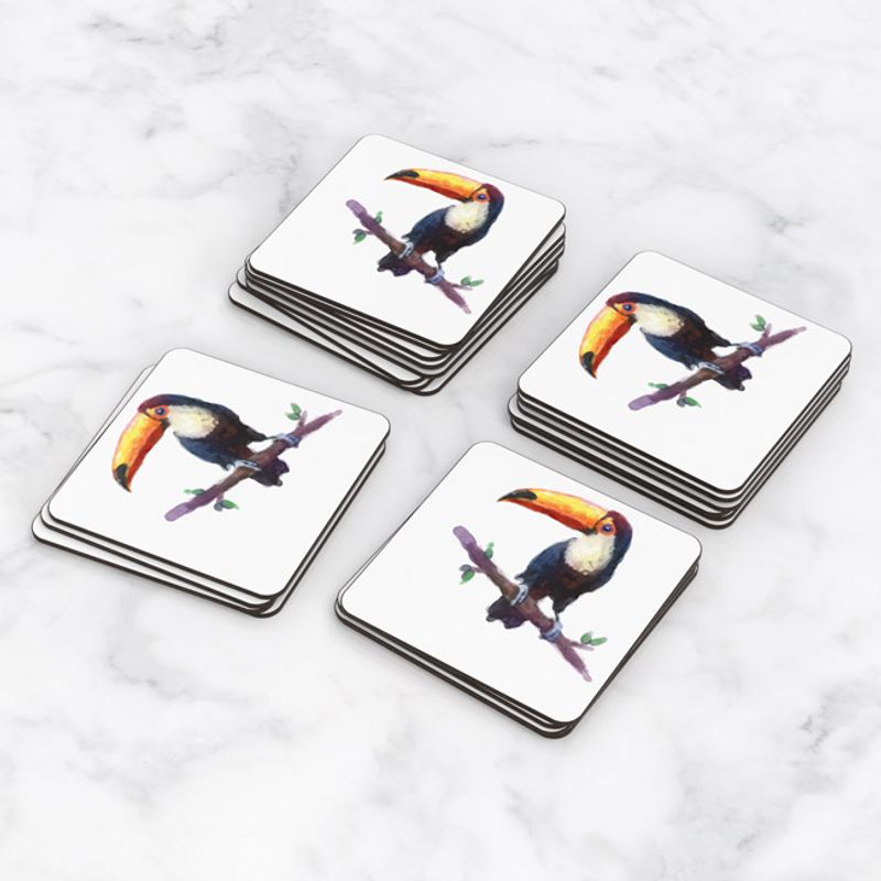 TAYRONA STORE - Portavasos Set x 6 Pájaro 42