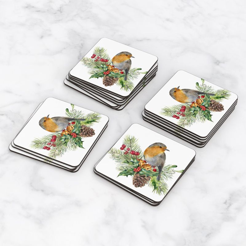TAYRONA STORE - Portavasos Set x 6 Pájaros 64