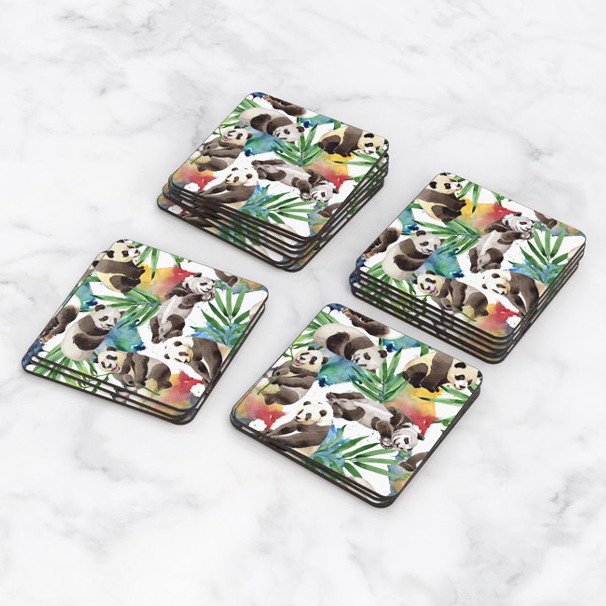 TAYRONA STORE - Portavasos Set x 6 Panda 15