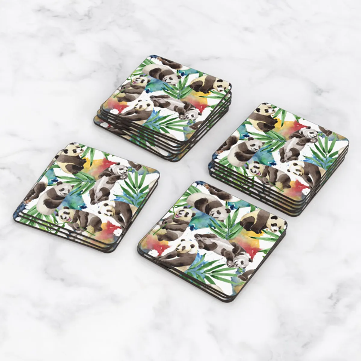 TAYRONA STORE - Portavasos Set x 6 Panda 15