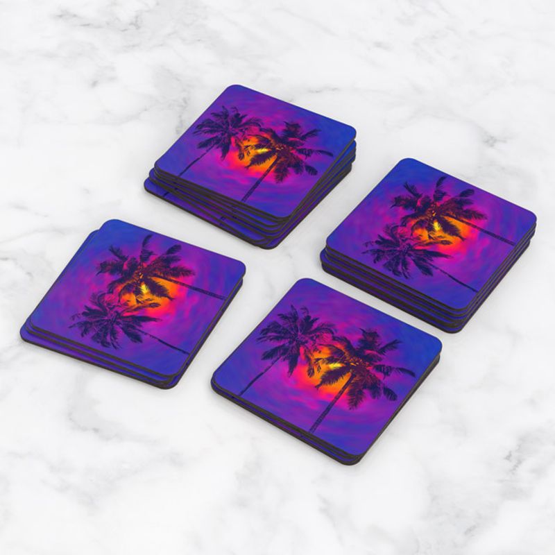 TAYRONA STORE - Portavasos Set x 6 Palmeras 03