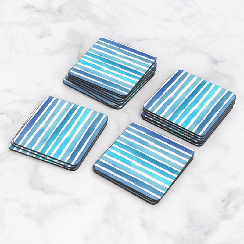TAYRONA STORE - Portavasos Set x 6 Patrón Azul 13