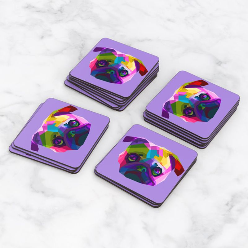 TAYRONA STORE - Portavasos Set x 6 Perro 91