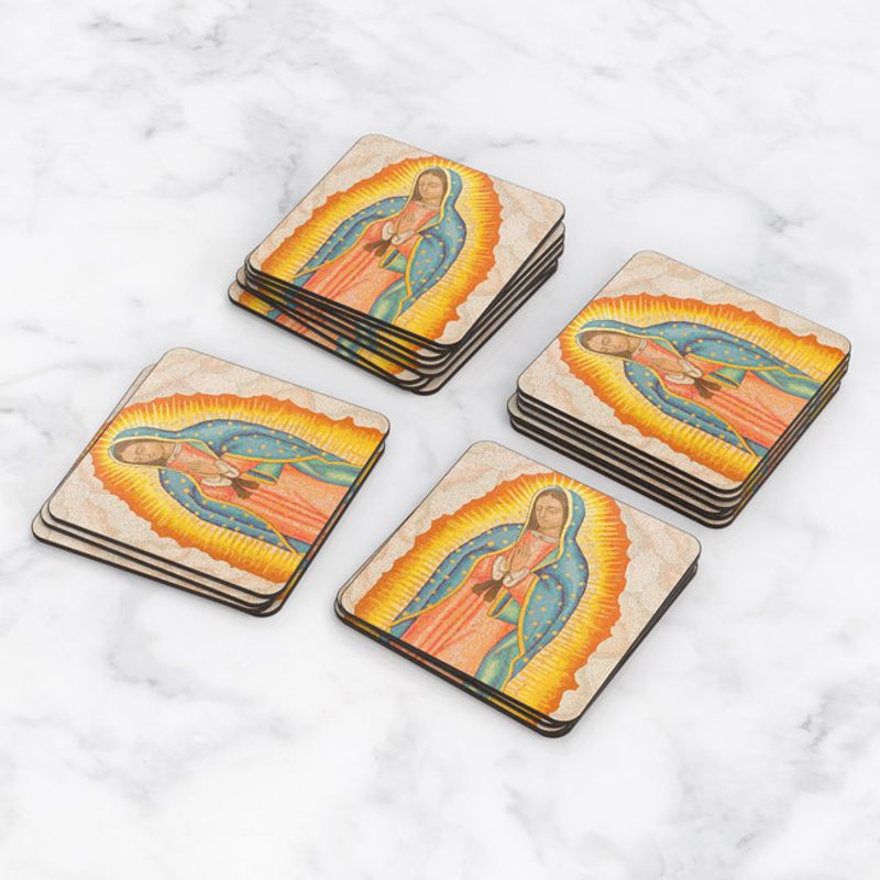 TAYRONA STORE - Portavasos Set x 6 Virgen Maria 06