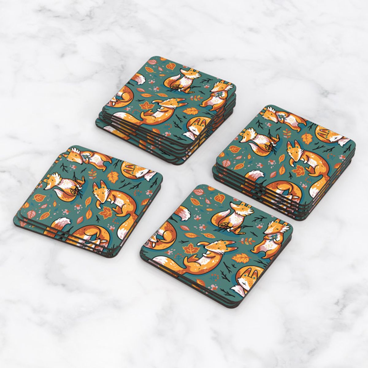 TAYRONA STORE - Portavasos Set x 6 Zorro 22