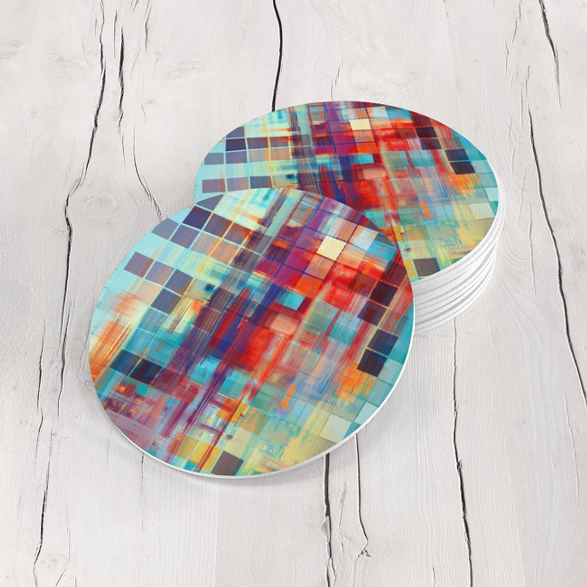 TAYRONA STORE - Portavasos Set x 6 Abstracto 307