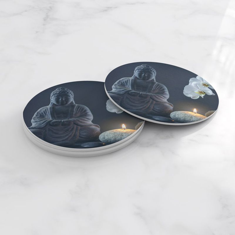 TAYRONA STORE - Portavasos Set x 6 Budda 57