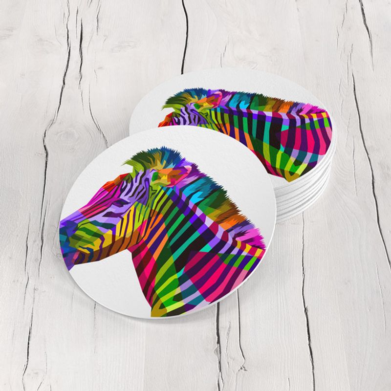 TAYRONA STORE - Portavasos Set x 6 Cebra 14