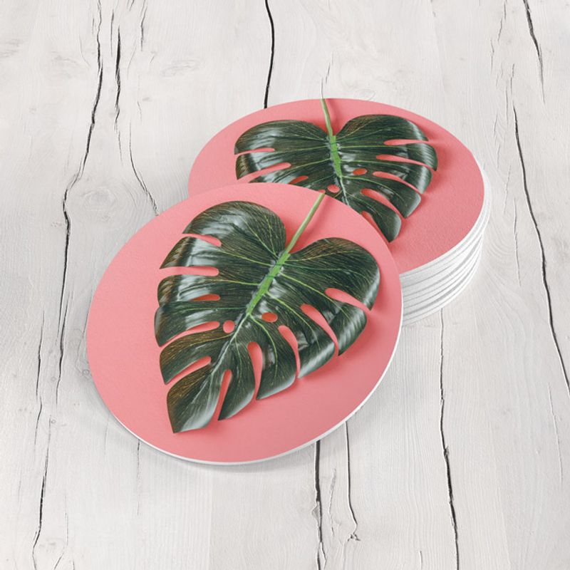 TAYRONA STORE - Portavasos Set x 6 Hoja Tropical 07