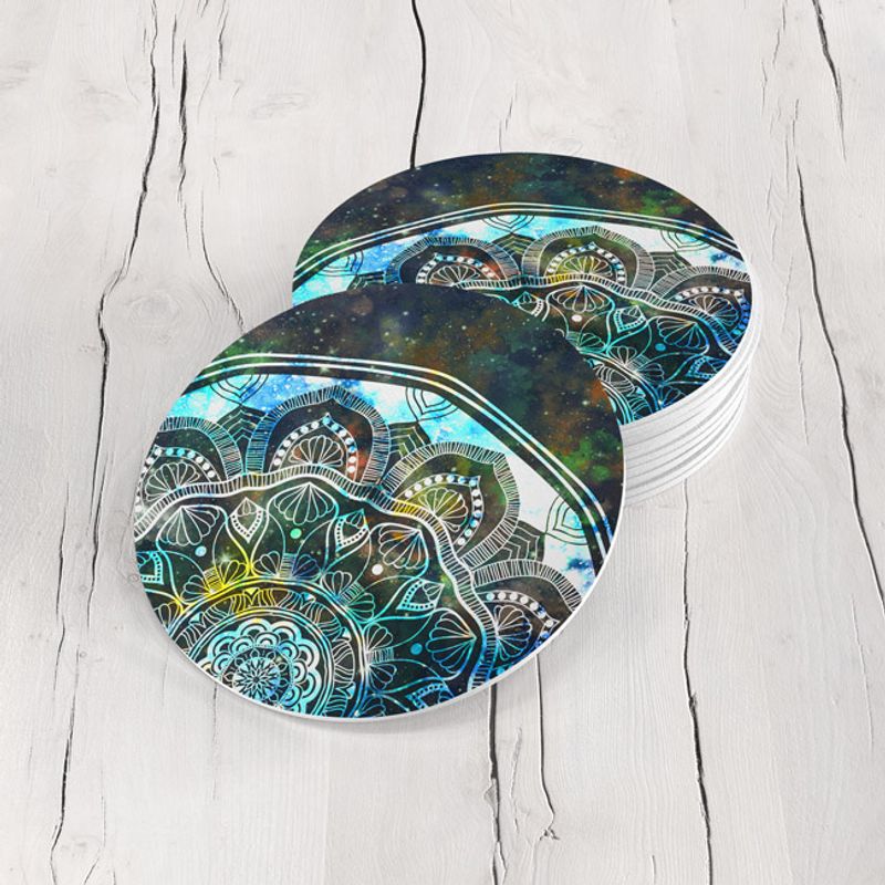 TAYRONA STORE - Portavasos Set x 6 Mándala 222