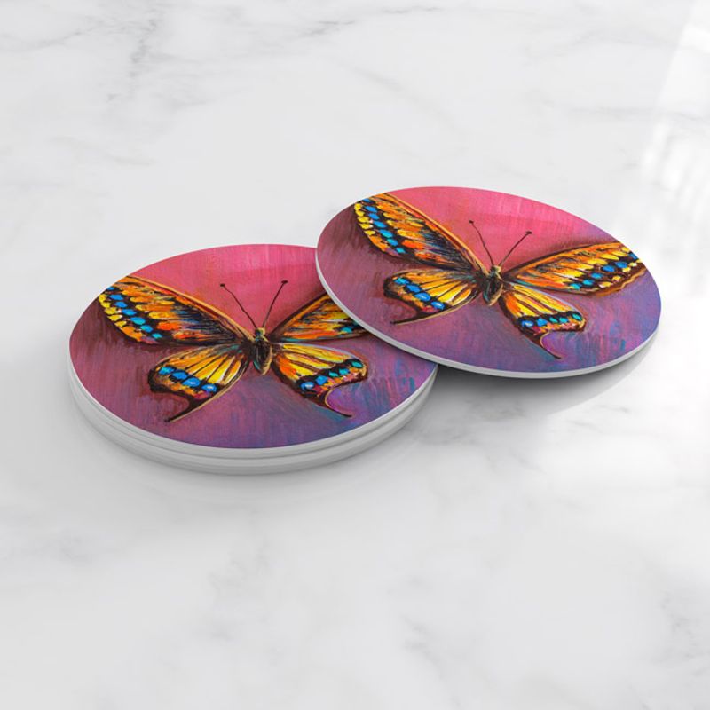 TAYRONA STORE - Portavasos Set x 6 Mariposa 59