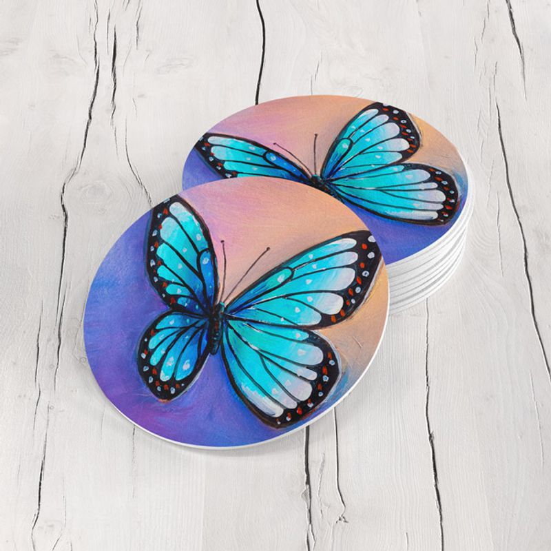 TAYRONA STORE - Portavasos Set x 6 Mariposa 69