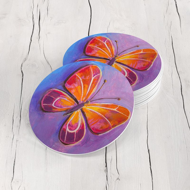 TAYRONA STORE - Portavasos Set x 6 Mariposa 68