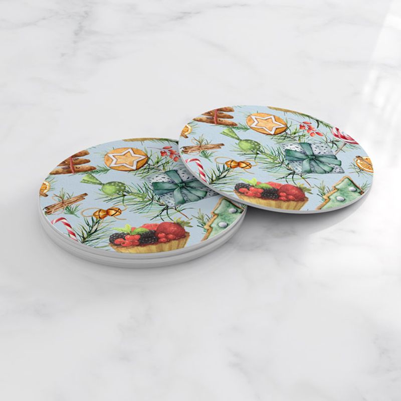 TAYRONA STORE - Portavasos Set x 6 Navidad 69